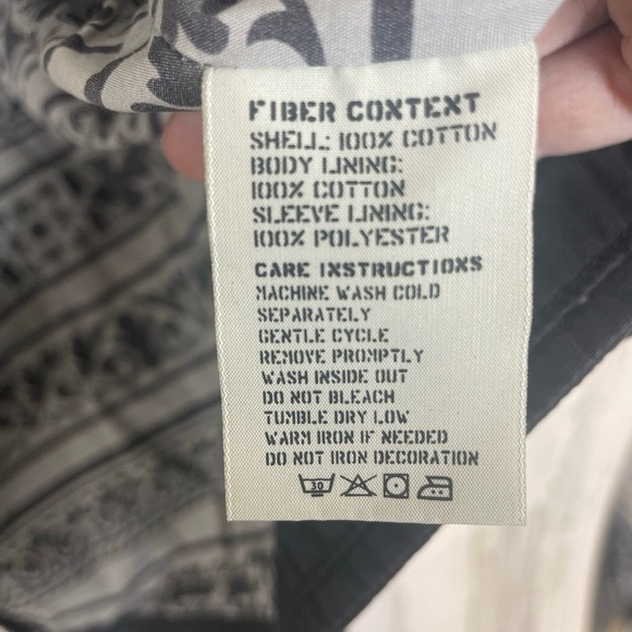 Triple Five Soul 555 Embroidered Crest Military Jacket Blazer size M Punk Emo - Picture 11 of 11